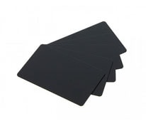 Plastic-toonbankkaartjes-PVC-zwart-50-stuks